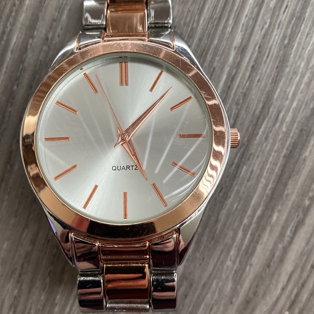 Silver & Gold Loft Watch - Picture 5 of 5